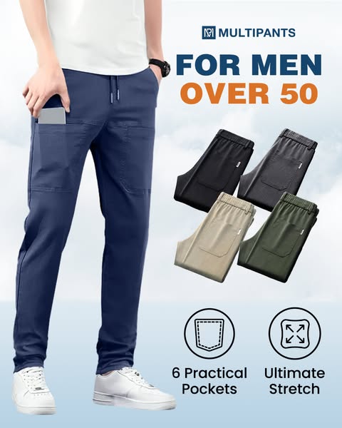 🔥Last Day Sale 65% OFF🔥MultiPants – High Stretch Multi-pocket Durable Cargo Pants