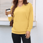 Women's Hatless V-Neck Hoodie with Pockets