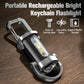 🏆Flash Sale 50% OFF!💥1200LM Super Bright Mini Keychain Flashlight Waterproof💡