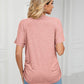 💕Big Promotion- 50% OFF🌷V-Neck Solid Color Loose Ladies Tops