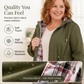 🧥LIMITED TIME 60% OFF🌧️Women's Checkered Lining Waterproof Windbreaker🍃🧥