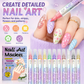 🥳2026 HOT SALE💞50% OFF💅 DIY Nail Art Marker Pen Set