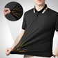 🔥Today 48% OFF🔥Men's Stretch Ice Silk Short Sleeve Lapel Polo