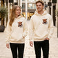 🐮Winter Hot Sale 50% OFF!!🎁Cute Highland Cow Cozy Fleece-Lined Hooded Sweatshirt