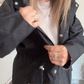 🧥LAST DAY SALE 50% OFF🌧️Waterproof and Windproof Hooded Drawstring Waist-Cinching Zipper Windbreaker