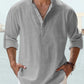 🔥Men's Cotton Linen Casual Long Sleeve Shirt