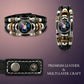 💥Last-Day Sale 59% OFF☪️Glow-in-the-Dark Leather Zodiac Sign Bracelet For Men and Women