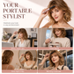 Add Crown Volume Instantly! Cordless Heated Bangs Styling Comb