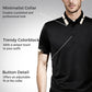 🔥Today 48% OFF🔥Men's Stretch Ice Silk Short Sleeve Lapel Polo