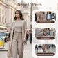 💞Hot Sale💞Elegant 3-piece Set Including Long Cardigan, Top and Pants