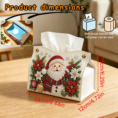 🎁🎄Christmas Sale 50% OFF!✨Beaded Christmas Tissue Box Cover