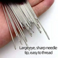 🎄Christmas-Sale 49% OFF❤34 PCS Big Eye Steel Needles Set