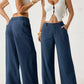 🎉Last Day 50% OFF🔥Women's Summer Breathable Wide Leg Casual Pants