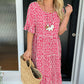 🔥Hot Sale 50% OFF!!💕Women's Polka Dot Midi Dress