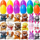 🔥2025 HOT SALE 🐇 Happy Easter - 12/24/36 Pcs Prefilled Easter Eggs, Filled with Plush Animal Toys