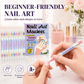 🥳2026 HOT SALE💞50% OFF💅 DIY Nail Art Marker Pen Set