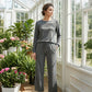 🔥 LAST DAY – 50% OFF! 💐 Women’s Crew-Neck Top & Drawstring Trousers Set
