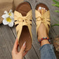 🌸HOT SALE✨ Women's Comfort Bowtie Slide Sandals – Style Meets Relaxation!