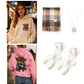 🐮Winter Hot Sale 50% OFF!!🎁Cute Highland Cow Cozy Fleece-Lined Hooded Sweatshirt