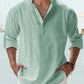 🔥Men's Cotton Linen Casual Long Sleeve Shirt