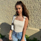 Hot Sale 60% off 🩱Sexy Square Neck Sleeveless Tummy Control Tank Tops Bodysuits