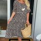 🔥Hot Sale 50% OFF!!💕Women's Polka Dot Midi Dress