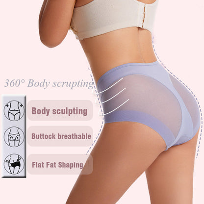 🔥PACK OF 6🔥High Waist Ice Silk Seamless Shaping Briefs