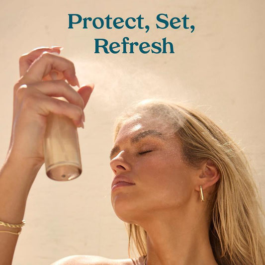 50% OFF🏆️Sunglaze Setting Mist – Sheer SPF 50 ☀️