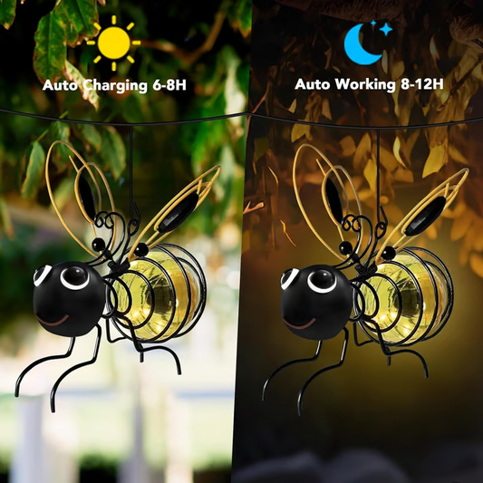 🔥LAST DAY 50% OFF✨Outdoor Hanging Solar Bee Light