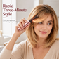 Add Crown Volume Instantly! Cordless Heated Bangs Styling Comb