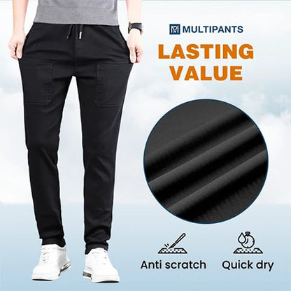 🔥Limited-Time Sale 49% OFF🥰 Unisex MultiPants – High Stretch Multi-pocket Durable Cargo Pants