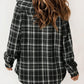 ☘️50% OFF🔥Women's Fall Thickened Flannel Long Sleeve Plaid Jacket Coat with Hood