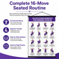 50% OFF🔥Tai Chi Chair Workout Chart for Seniors (16 x 24 inches)