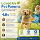 ⏰LIMITED TIME 50% OFF!🔥50K+ SOLD! Natural Essential Oil Pet Pest Repellent Collar - Adjustable Fit & Lightweight