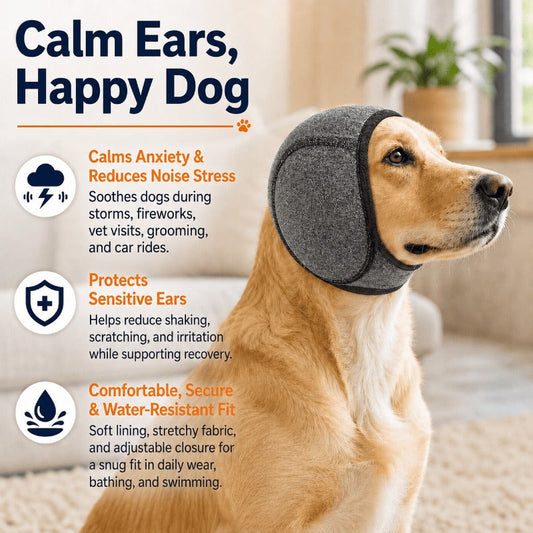 Waterproof Dog Calming Hoodie