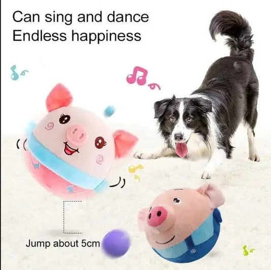 🥰Hot sale 49% OFF🎁Bouncing Piggy Interactive Dog Toy