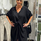 💖Limited Sale 50% OFF 💖Women's V-Neck Irregular Loose Dress