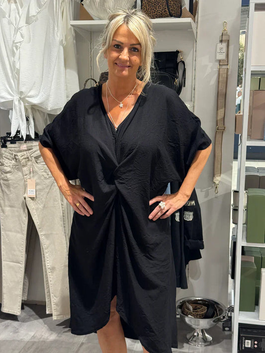 💖Limited Sale 50% OFF 💖Women's V-Neck Irregular Loose Dress