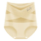 🌸Last Day-Buy 1 Get 2 Packs✨Plus-Size High-Waist Cross Tummy Control Panties
