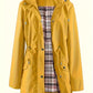 🧥LAST DAY SALE 50% OFF🌧️💧Ultimate Plaid Waterproof Jacket for Women🍃