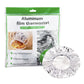 🍲🔥 Home dining table & food container aluminum foil heat-retaining cover