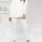 ✨New Arrival 50% Off✨Women's Loungewear Outfit, Sleeveless Vest Top, Oversized Button Hoodie ,Joggers Set