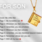 My Book Necklace for Daughter,Son or Lover, Birthday Day Gift Graduation Jewelry of Love