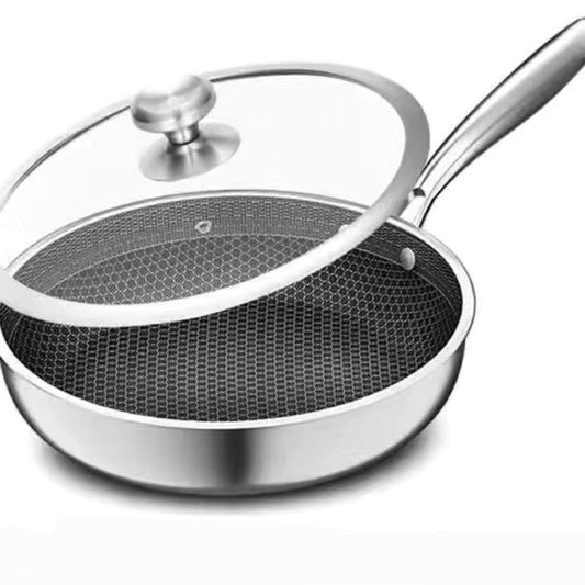 🔥Big Sale - 55% OFF!!🍳Premium Non-Stick Pan with Lid