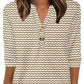🌸Spring Sale 60% OFF👕Casual Printed V-Neck Top for Women