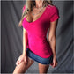 📢📢50% OFF !! ⏰Women's Summer Deep V Neck Slim Tops