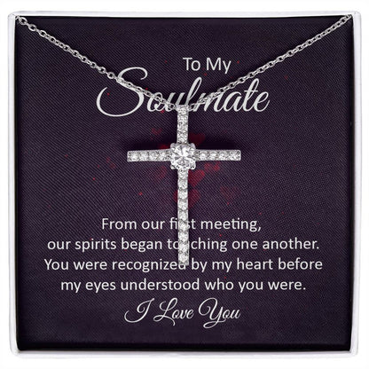 Starburst Cross Necklace