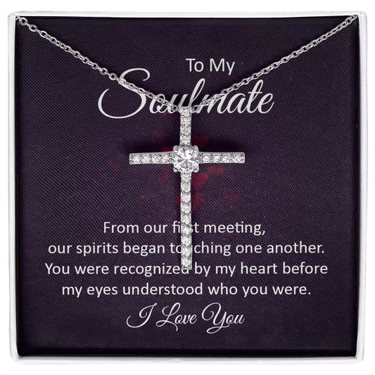 Starburst Cross Necklace