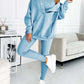 ✨New Arrival 50% Off✨Women's Loungewear Outfit, Sleeveless Vest Top, Oversized Button Hoodie ,Joggers Set