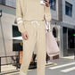 2026 Upgraded Women’s Long Sleeve Top & High Waist Pants 2-Piece Set